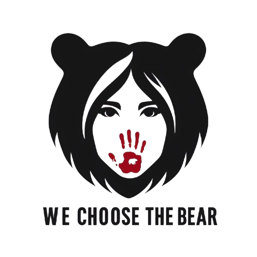 W E Choose The Bear logo